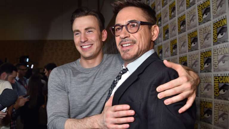 Chris Evans Calls Robert Downey Jr. a “Legend” for His Work Outside the MCU