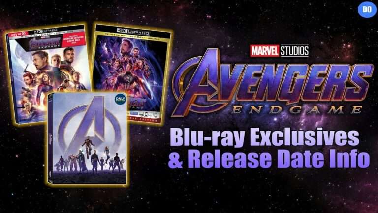 Avengers: Endgame Blu-ray Cover and Special Features Revealed
