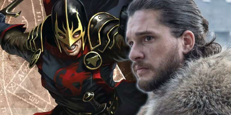 The Eternals Fan Art Shows What Kit Harington Could Look Like as Black Knight