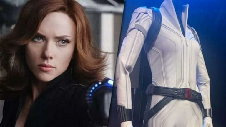 Marvel Studios’ D23 Booth Reveals New Black Widow White Costume