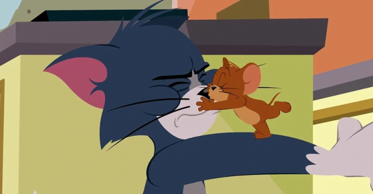 The Logo For Tom & Jerry Live-Action Film  Offers Glimpse Of New Cat and Mouse