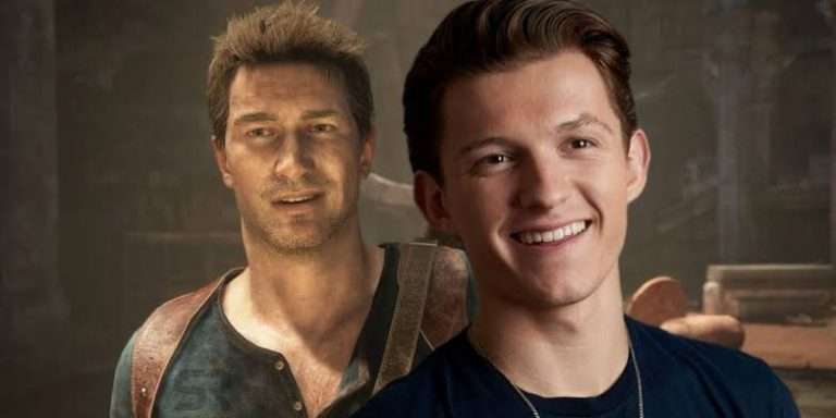 Have A Look At Tom Holland From The Uncharted Set