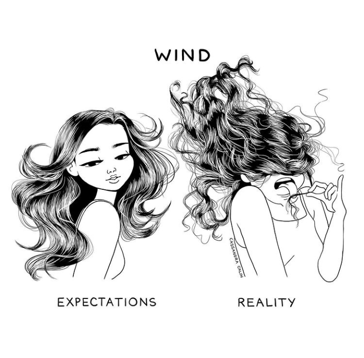 7-illustrations-showing-reality-of-having-long-hair-the-wind