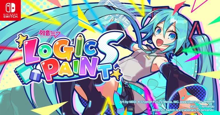 Hatsune Miku Logic Paint S is now on Switch!