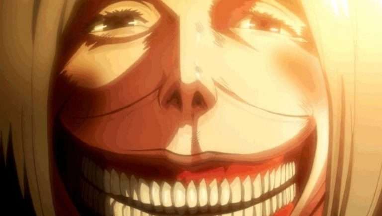 Attack on Titan Anime: The Creepy Smiling Titan
