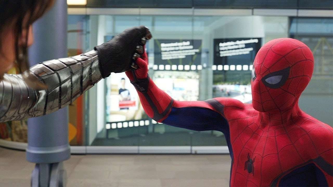 Spider-Man and Winter Soldier