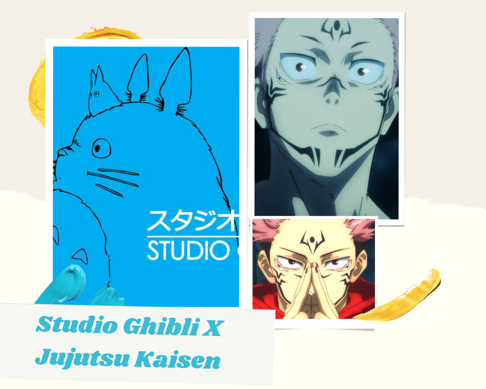 Jujutsu Kaisen X Studio Ghibli