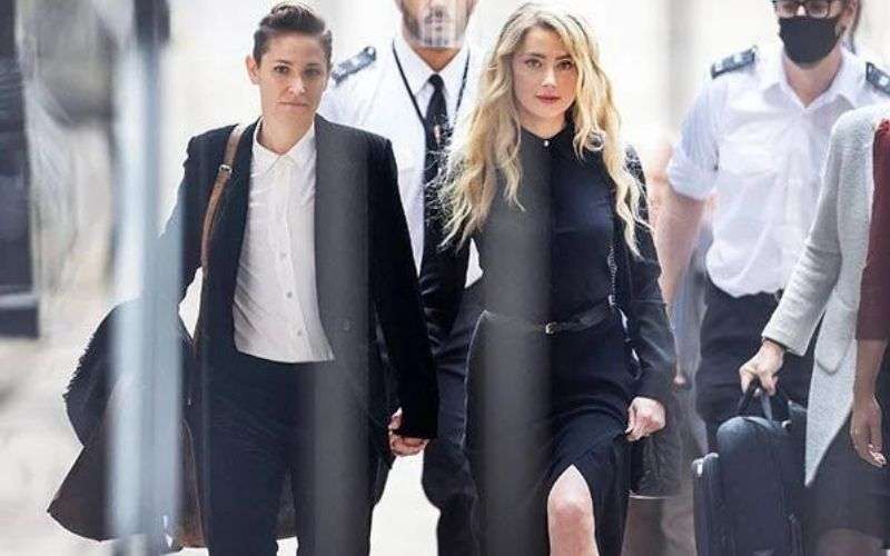 Amber Heard and girlfriend Bianca Butti – Out in Central