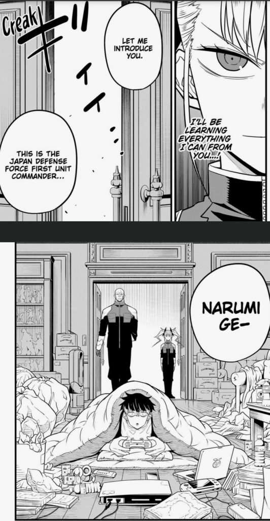 Kaiju No 8 Chapter 39: Gen Narumi, Captain of the First Unit