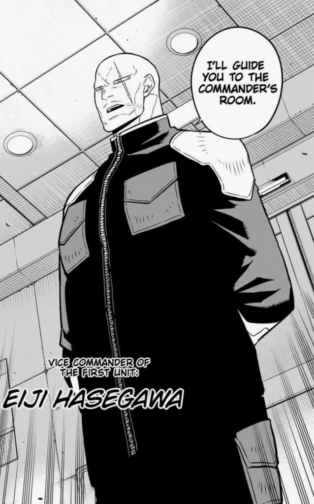 Kaiju No 8 Chapter 40: Eiji Hasegawa