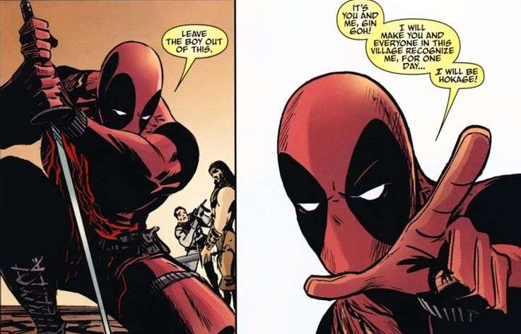 Deadpool Wishes To Become A Hokage In The Naruto World
