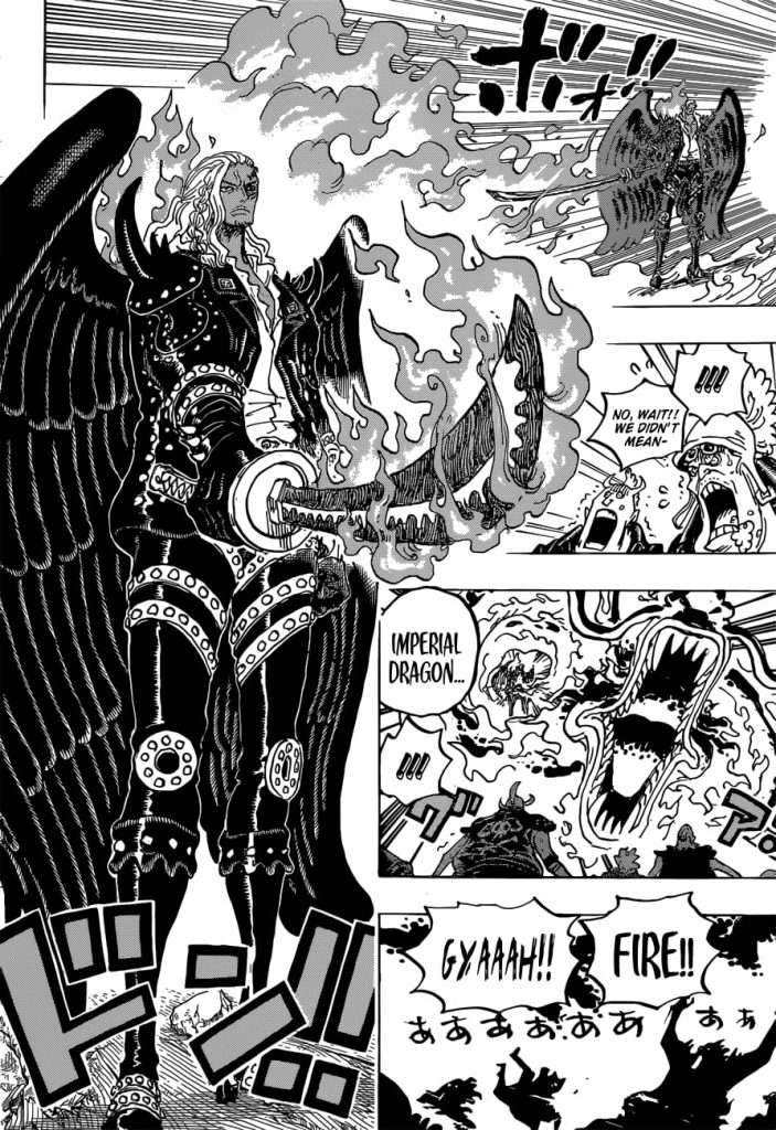 King's New form: One Piece Chapter 1036